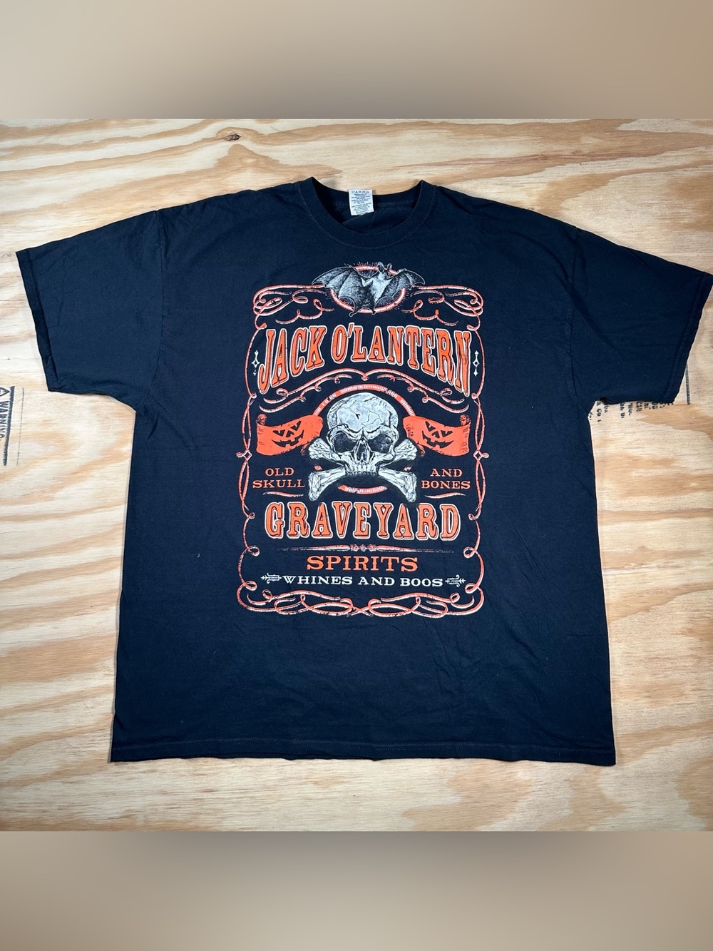 Graveyard Spirits Graphic Tee - Black